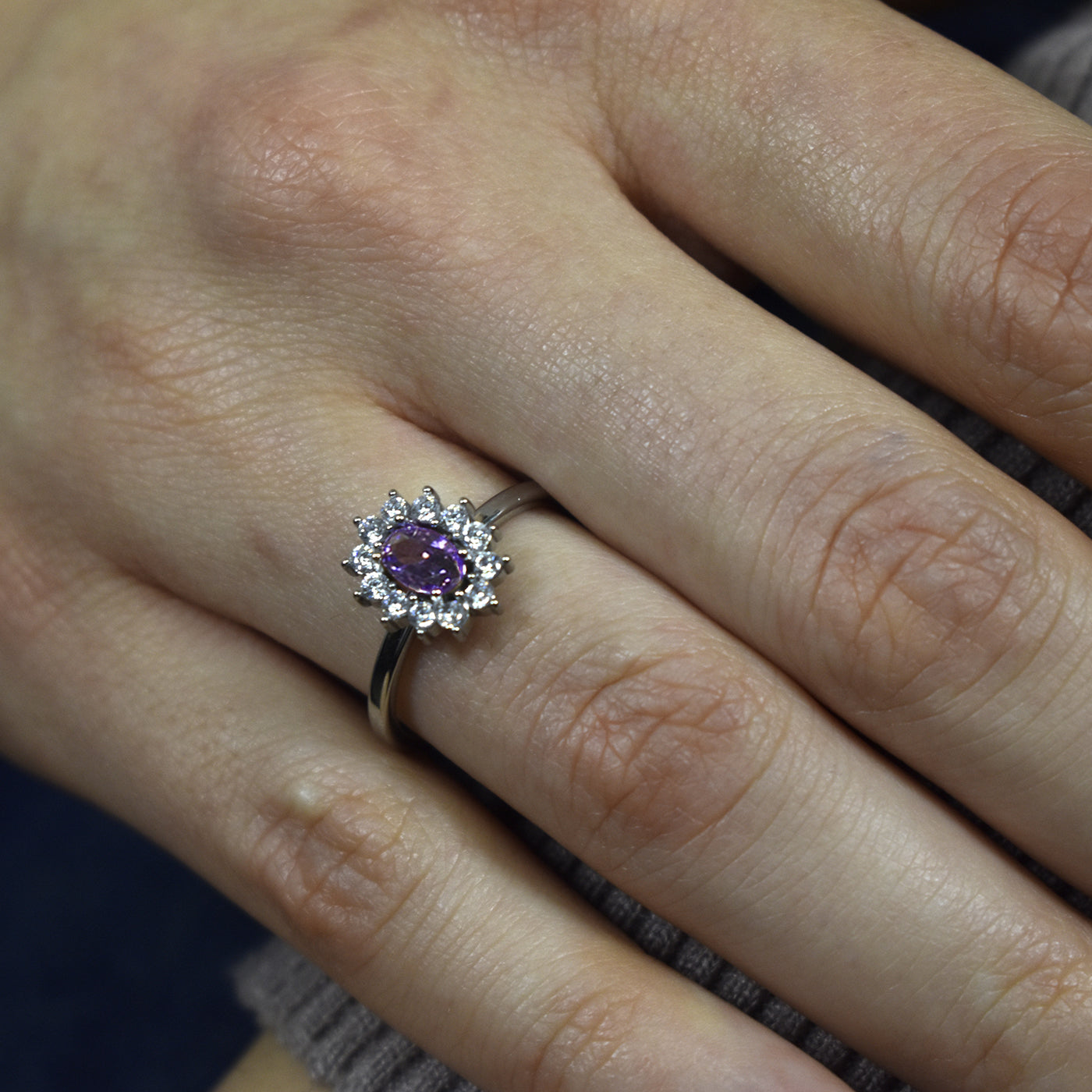 Anello Purple Royal