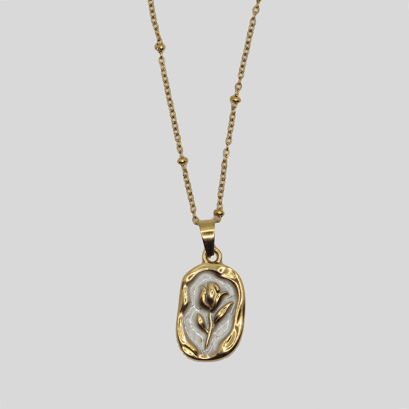 Collana Tulip Pearl Bloom
