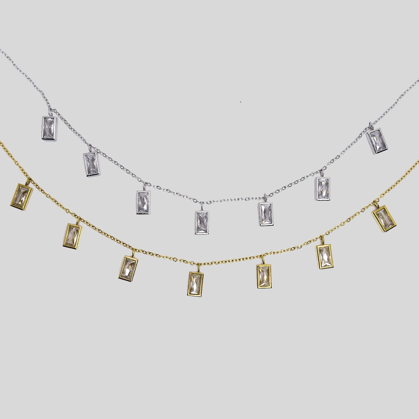 Collana Baguette