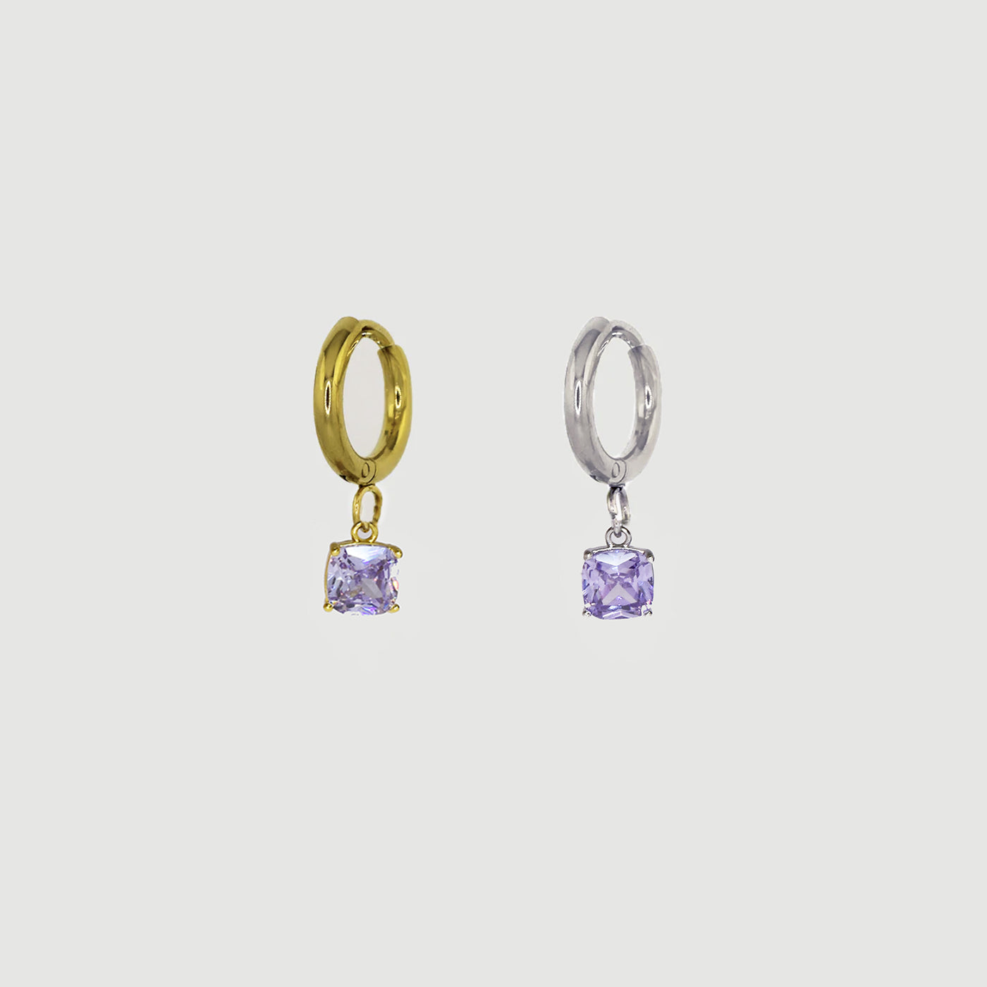 Orecchini Hoop Lily Square