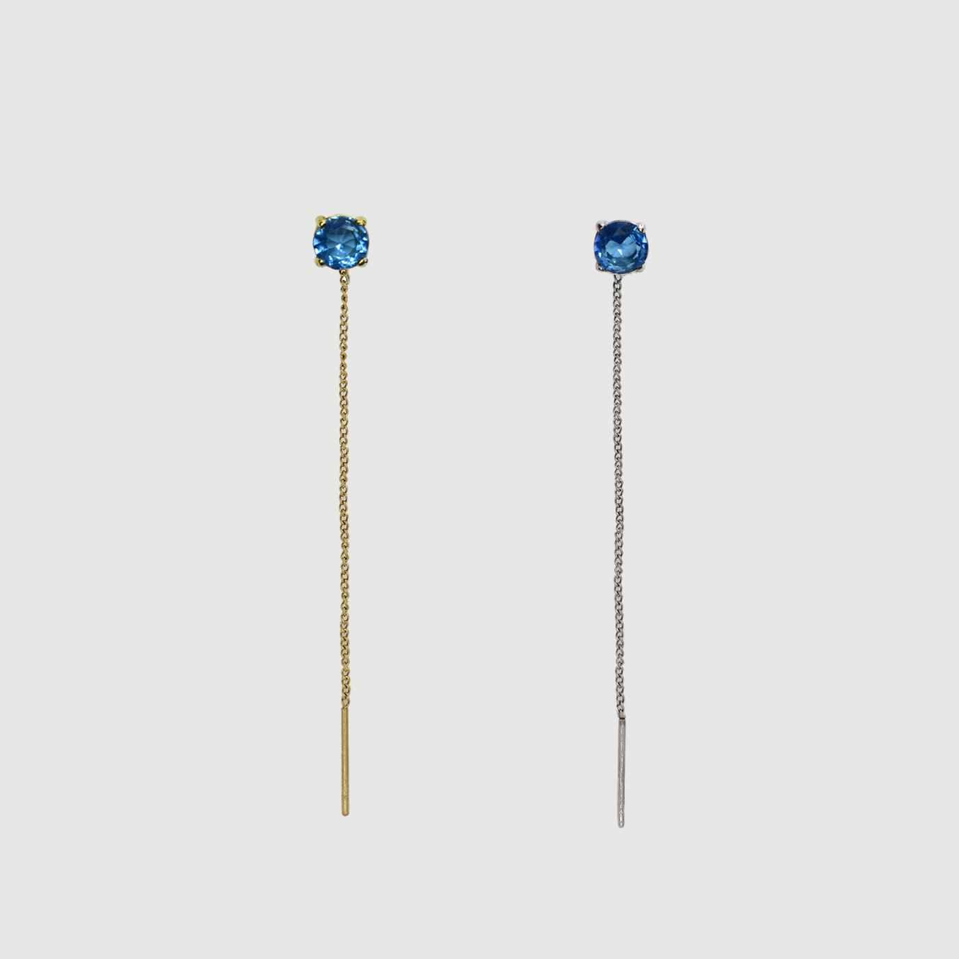 Orecchini Light Blue Infinity