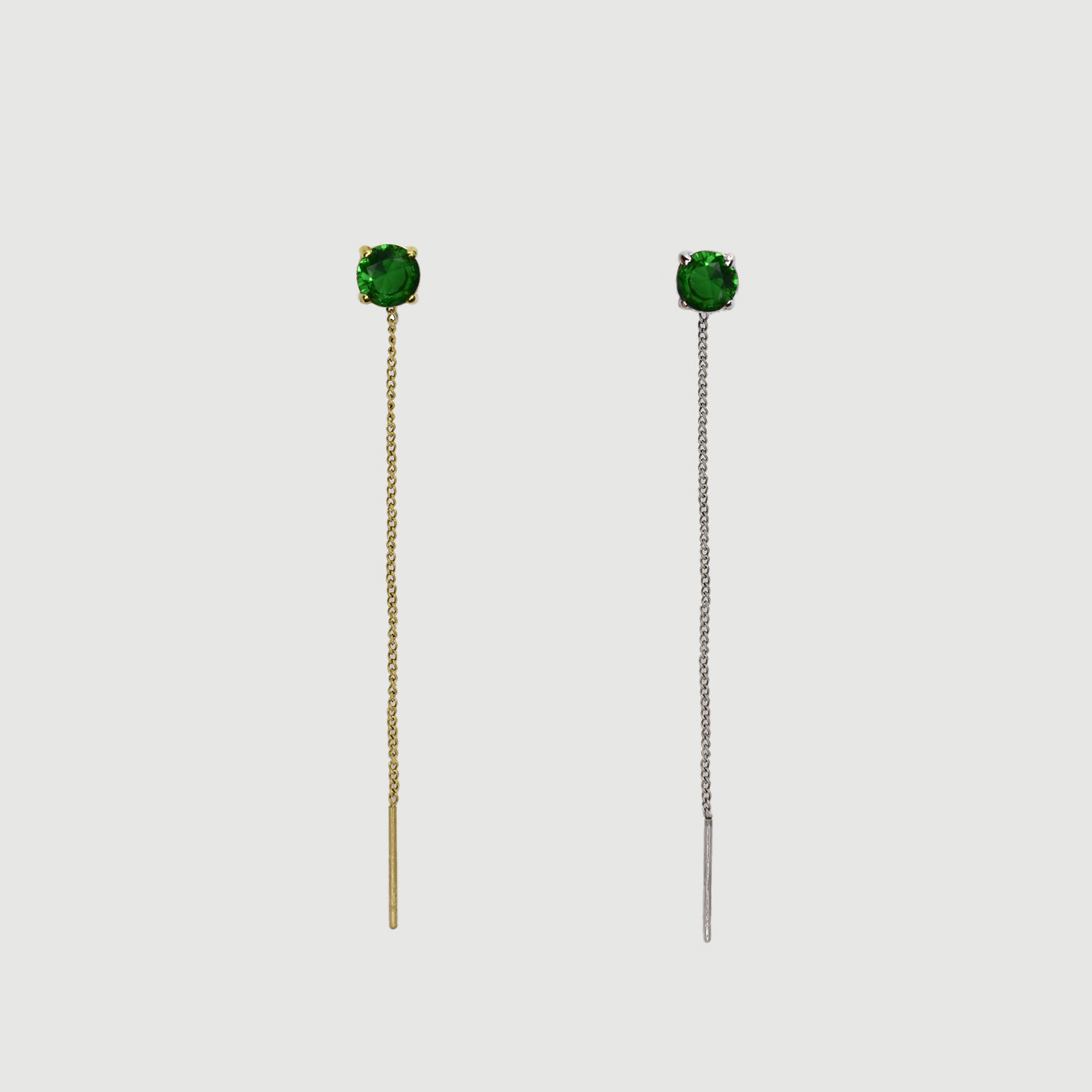 Orecchini Green Infinity