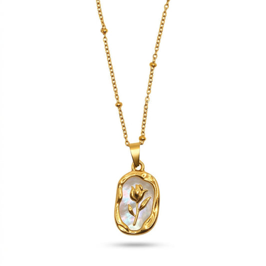 Collana Tulip Pearl Bloom