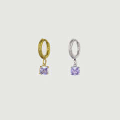 Orecchini Hoop Lily Square