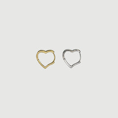Orecchini Clip Heart