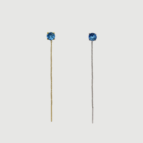 Orecchini Light Blue Infinity