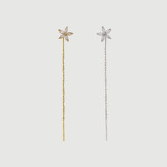 Orecchini Infinity Crystal Flower