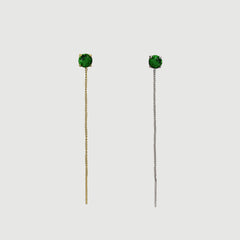 Orecchini Green Infinity